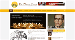 Desktop Screenshot of pilgrimtimes.com